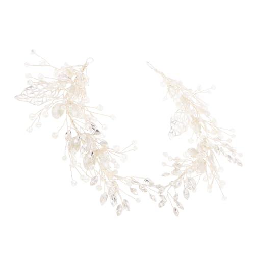 WOFASHPURET Braut Haarschmuck mit Blattdesign Perlen Haarnadeln aus Strapazierfähigem Hochzeiten Abendveranstaltungen und Besondere Anlässe Handgefertigte Accessoires für Damen von WOFASHPURET