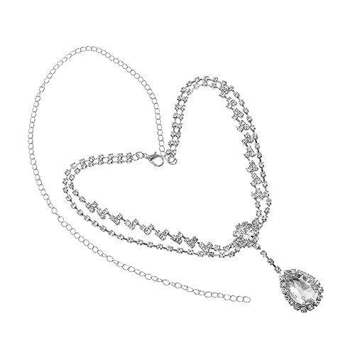 WOFASHPURET Braut Kopfschmuck Kette mit Silberfarbene Stirnkette für Hochzeit Party Boho Head Decor Einzigartiges Design für Frauen Langlebiges Material Verarbeitung WOFASHPURET Braut Kopfschmuck Kette mit Silberfarbene Stirnkette für Hochzeit Party Boho Head Decor Einzigartiges Design für Frauen Langlebiges Material Verarbeitung von WOFASHPURET