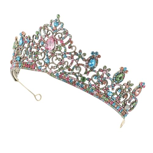 WOFASHPURET Braut Tiara Haarschmuck Legierung mit Strass Luxus Stirnband für Hochzeit Abschlussball Party Damen von WOFASHPURET