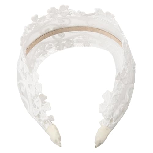 WOFASHPURET Breites Spitzenstirnband für Damen Dekoratives Haarschmuck Mädchen Party und Alltag Design von WOFASHPURET