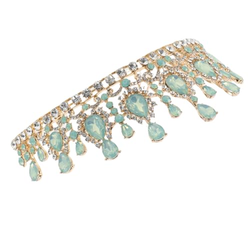WOFASHPURET Bridal Crown Tiara aus Metall mit Kristallrhinestones Hochzeit Haarschmuck für Braut Geburtstagsfeier Ball und Themenveranstaltungen Vielseitige Prinzessin Krone für Damen von WOFASHPURET