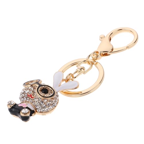 WOFASHPURET Kawaii Schlüsselanhänger Mit Brille Süßer Hase Für Taschen Und Rucksäcke Modisches Zubehör Für Und Mädchen Niedlicher Schlüsselbund Für Und Handtaschen von WOFASHPURET