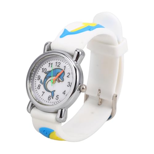 WOFASHPURET Digitaluhr Für Junge Mädchen Delfinmuster Cartoon Armbanduhr Kindergürteluhr Uhr Digitale Kinderarmbanduhr von WOFASHPURET