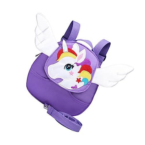 WOFASHPURET Cartoon Mädchen Rucksack Mit Anti-diebstahl-Design Verstellbare Für Vorschule Und Frühe Süßes Einhorn- Leicht Und Praktisch Für Kleine von WOFASHPURET