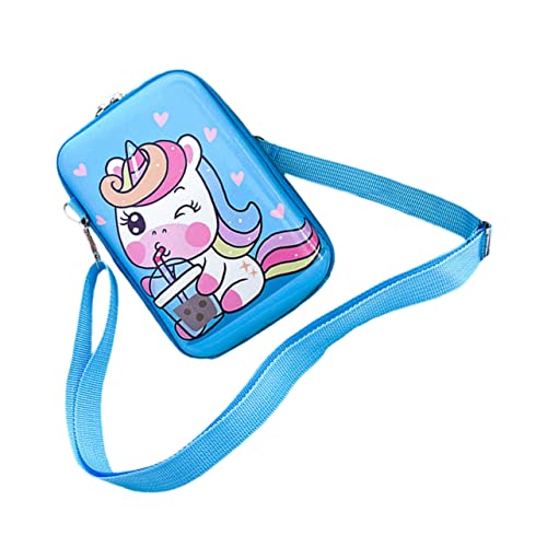 WOFASHPURET Cartoon Einhorn Muster Mädchen Geldbörse Praktische Kleine Tasche Für Münzen Karten Und Süßigkeiten Für Mädchen Und Jungen von WOFASHPURET