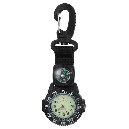 WOFASHPURET Clip-Taschenuhr -Taschenuhr Sport-Wanderuhren Taschenuhr Für Herren Lanyard-Uhr Schwarz Ultraleicht Digital Für Feld- Und Arbeitsärzte Krankenschwestern von WOFASHPURET