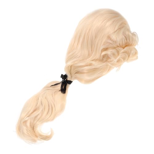 WOFASHPURET Cosplay Richter Perücke Für Halloween Und Kreative Kostüm- Für Dekorative Haarteile Sanftem Vielseitig Einsetzbar Für Rollenspiele Und Partys von WOFASHPURET