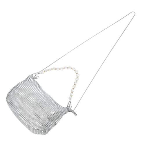 WOFASHPURET Damen Clutch Mit Strasssteinen Elegante Funkelnde Abendtasche Umhängetasche Handtaschen Für Formelle Veranstaltungen Und Partys Im Sommer Am Strand von WOFASHPURET
