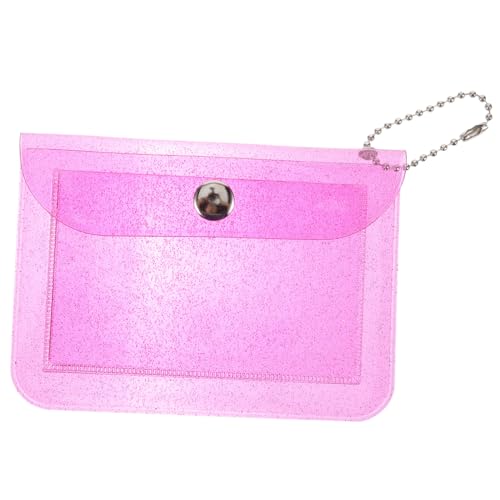 WOFASHPURET Damen Geldbörse Mit Druckknopfverschluss Transparente Münztasche Für Karten Und Kleingeld Für Shopping Und Täglichen Gebrauch von WOFASHPURET