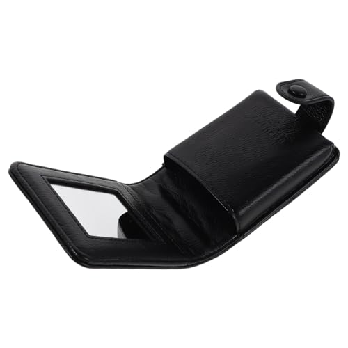 WOFASHPURET Damen Lippenstift Tasche Kleines Gestepptes Kosmetiktäschchen mit Spiegel Tragbarer Make Up Beutel für Reisen Partys Outdoor Schnelle Auffrischung von WOFASHPURET