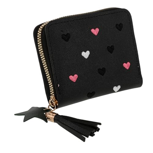 WOFASHPURET Damen-Portemonnaie Multifunktionale Süße Geldbörse Mit Reißverschluss Für Münzen Karten Und Schlüssel Für Alltag Und Unterwegs von WOFASHPURET