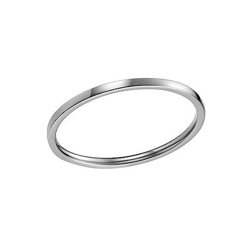 WOFASHPURET Damen The Ring Ringe Silber von WOFASHPURET