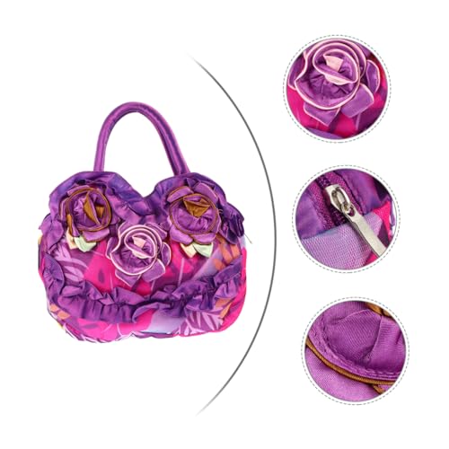 WOFASHPURET Damenhandtasche Damen Einkaufstasche Einkaufstasche Damen Geldbörse Handtasche Einkaufstasche Lässige Einkaufstasche Damen Einkaufstasche Blumen von WOFASHPURET