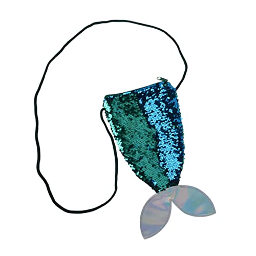 WOFASHPURET Design Schultertasche Mit Pailletten Adorable Sequin Handy Und Münzbeutel Für Mädchen Tragbare Umhängetasche Für Alltag Und Besondere Anlässe von WOFASHPURET