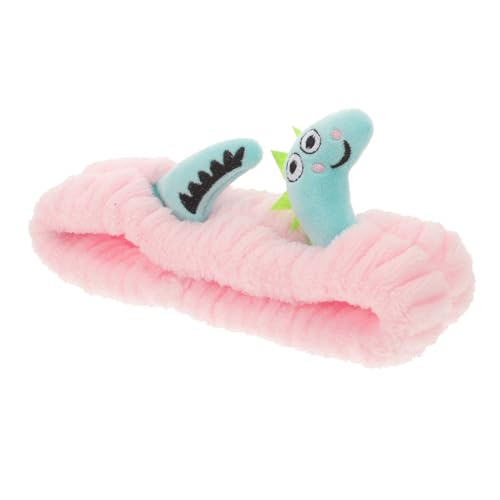WOFASHPURET Dinosaurier Stirnband im Cartoon Design Süßes Haarband für Makeup Gesichtsreinigung Spa Dehnbares Accessoire für Damen für Partys und Fotoshootings von WOFASHPURET