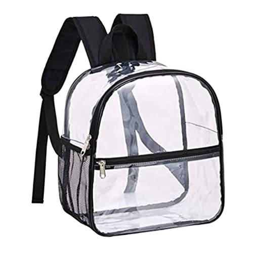 WOFASHPURET Transparenter PVC-Rucksack Mit Hoher Kapazität Robuster Durchsichtiger Schulrucksack Für Schule Sport Festivals Und von WOFASHPURET