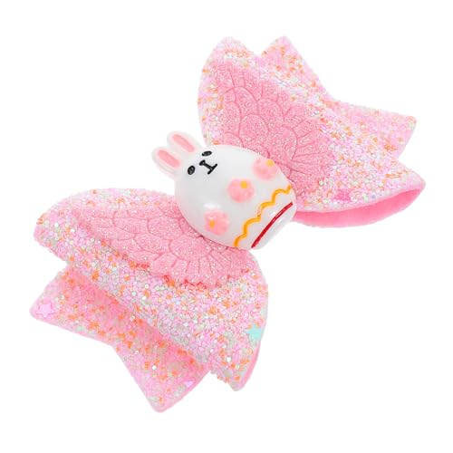 WOFASHPURET Easter Bunny Haarclips Für Junge Mädchen Niedliche Glitzer-schleifen-haarspangen Für Mädchen Für Ostern Geburtstagsfeiern Und Bühnenaufführungen Langlebige Haaraccessoires von WOFASHPURET