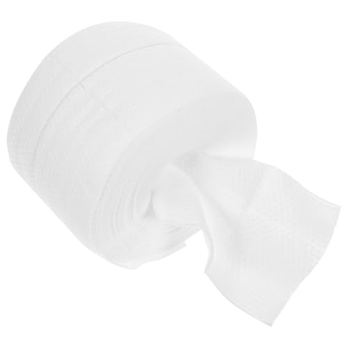 WOFASHPURET Einweg Gesichtsreinigungstücher aus Reiner Baumwolle pro Fusselfreie Sanfte Abschminkhandtücher für Empfindliche Haut Geeignet für Make Up Entferner und Hautpflege von WOFASHPURET