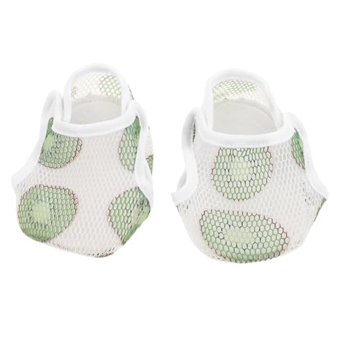 WOFASHPURET Erste Lauflernschuhe Atmungsaktive Sommer Mesh Babyschuhe mit Verstellbarem Rutschfeste Sohle für Monate Weiche Leichte Lauflernschuhe für Drinnen und Draußen S von WOFASHPURET
