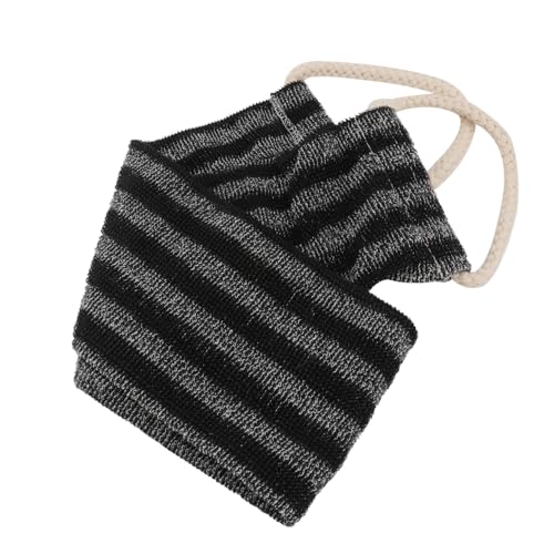 WOFASHPURET Extra Langes Gestreiftes Duschhandtuch aus Strapazierfähigem PP Material Körperpeeling und Massage Reinigendes Badetuch für Erwachsene für Zuhause und Wohnheimgebrauch von WOFASHPURET