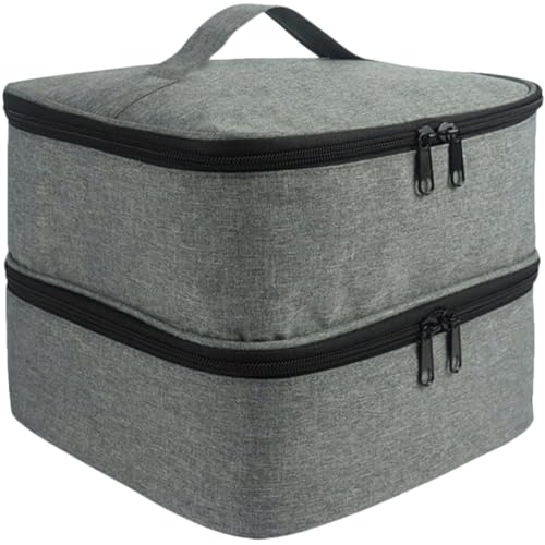 WOFASHPURET Fächer Make up Tasche Mit Großem Fassungsvermögen Tragbare Kosmetik Aufbewahrungstasche Leichte Reise Kulturbeutel Für Damen Make up Pinselhalter Mit Reißverschluss von WOFASHPURET