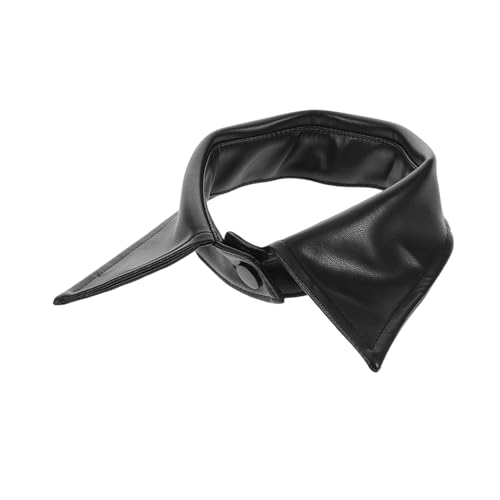 WOFASHPURET Stylischer Pu-halskragen Für Damen Abnehmbarer Und Bequemer Fake-kragen Für Shirts Und Kleider Aufwertung Ihres Outfits von WOFASHPURET