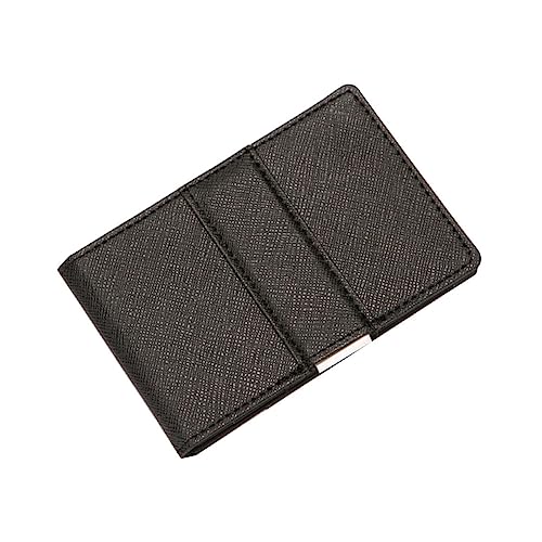 WOFASHPURET Kartenbörse Für Herren Faltgeldbörse Aus Pu- Mit RFID-Schutz Halter Für Kreditkarten Ausweise Und Bargeld Praktisch Und Platzsparend Für Alltag Schwarz von WOFASHPURET