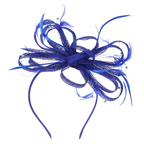 WOFASHPURET Fascinator Hut Mit Und Strass Für Teeparty Cocktail-event Und Haarschmuck-accessoire Für Komfortabel Und von WOFASHPURET