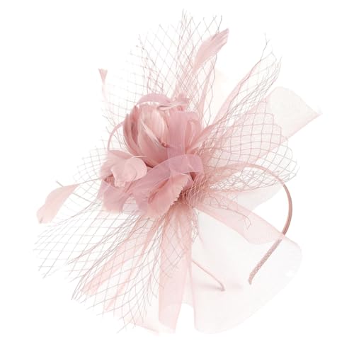 WOFASHPURET Fascinator-hut Netz-stirnband Haarspange Für Damen Teeparty Cocktailparty-accessoire von WOFASHPURET