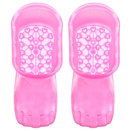 WOFASHPURET Fußbadeschuhe Tragbar Fußbadewanne Massage Hausschuhe Pediküre Badewanne Spa Soaker Damen Herren Thermomassage Komfort Rutschfest Langlebig Robust von WOFASHPURET