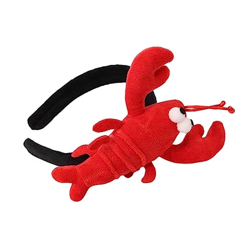 WOFASHPURET Gefülltes Cartoon Stirnband Aus Performance-kopfschmuck Für Festivals Und Partys Hübscher Kopfschmuck Mit Vollem Design von WOFASHPURET