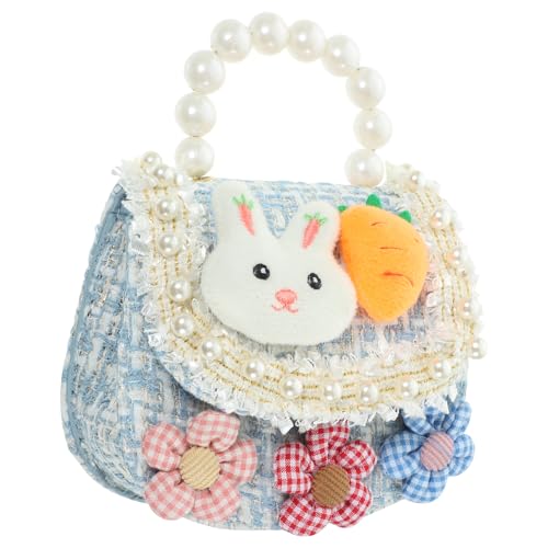 WOFASHPURET Mädchen Mini Umhängetasche Stilvolle Crossbody-Tasche Für Mädchen Karottenblau Leicht Und Langlebig Für Täglichen Gebrauch von WOFASHPURET