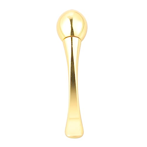 WOFASHPURET Goldene Augencreme Massage Sticks Metallische Hautpflege für Gesicht und Körper Massagegerät zur Minderung Dunkler Augenringe Beauty Gadget mit Löffel Design für Optimale Creme von WOFASHPURET