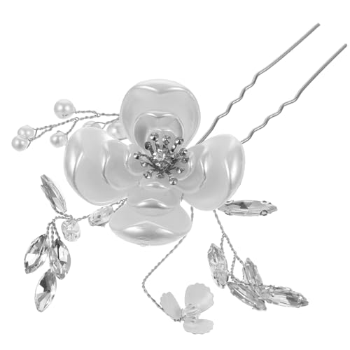 WOFASHPURET Haarnadel U-förmige Haarspange Für Hochzeit Braut Haarschmuck Glitzer-haarschmuck Für Frauen Haarteil Zubehör Für Party Abendessen von WOFASHPURET