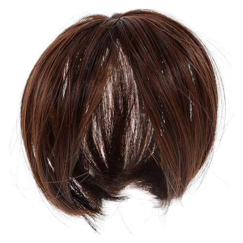 WOFASHPURET Haarteil Clip Topper Für Frauen Mit Dünner Werdendem Haar Aus Faser Haarverlängerung von WOFASHPURET