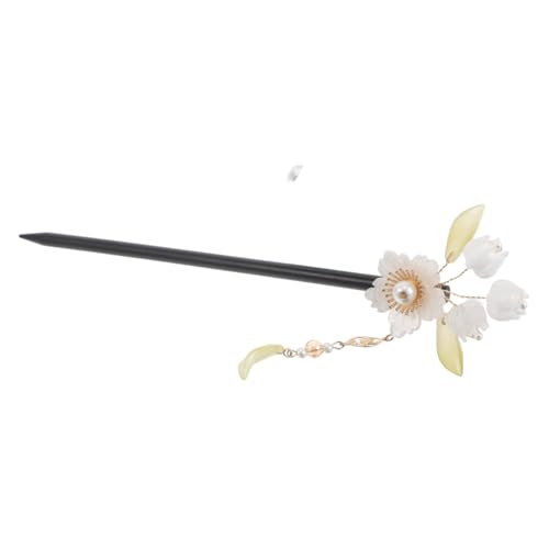 WOFASHPURET Vintage Chinesische Haarnadel Aus Holz Mit Quasten Handgefertigte Detailreiche Haarspange Für Und Traditionelle Anlässe Einzigartiges Accessoire Für Damen von WOFASHPURET