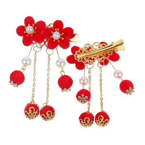 WOFASHPURET Hanfu Kopfaccessoire für Kinder Chinesische Haarnadel mit Quaste Antike Haarspange für Mädchen Vintage Haarschmuck für Partys und Zeremonien WOFASHPURET Hanfu Kopfaccessoire für Kinder Chinesische Haarnadel mit Quaste Antike Haarspange für Mädchen Vintage Haarschmuck für Partys und Zeremonien von WOFASHPURET