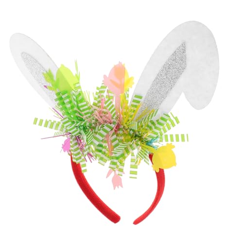 WOFASHPURET Hasenohren Stirnband Kaninchenohr Haarband Frühlingsdekorationen Kopfschmuck Für Cosplay Kostüme Frühlingsparty Accessoire von WOFASHPURET