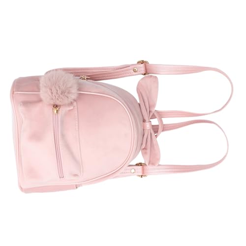 WOFASHPURET Hasenrucksack Mit Hasenohren Glitzer-Rucksack Für Mädchen Und Teenager Geräumiger Kinderrucksack Mit Anti-Lost-Tasche von WOFASHPURET