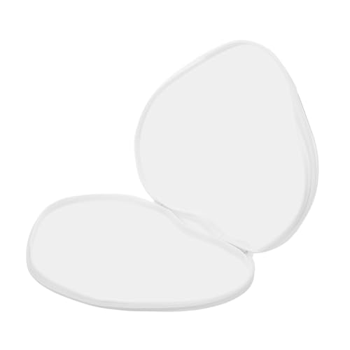 WOFASHPURET Herzförmige Durchsichtige Hard-Shell-Kosmetiktasche mit Reißverschluss Robuste Reise-Organizer für Make-up und Toilettenartikel Mittelgroß Praktisches Aufbewahrungsset für Damen von WOFASHPURET