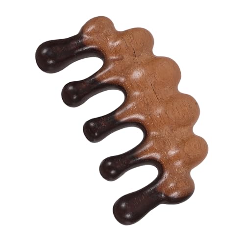 WOFASHPURET Holz-haarkamm Mit Breiten Zähnen Ergonomischer Massagekamm Für Kopfhaut Und Haar Natürliche Holzstruktur Für Sanfte Anwendung Und Entspannung Für Frauen Und Männer von WOFASHPURET