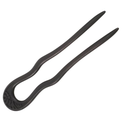 WOFASHPURET Holz Haarspange Für Damen U-förmige Haarnadel Handgefertigter Hanfu-haarschmuck Minimalistisches Haaraccessoire Für Hochzeiten Und Partys Langlebiger Haarschmuck Aus Naturholz von WOFASHPURET