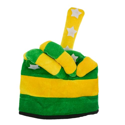 WOFASHPURET Festlicher Hut Mit Gestreiftem Fingerhut-design Für St Patrick's Day Als Partyaccessoire Für Festivals Und Bühnenkostüm Für Festliche Atmosphäre An Diesem Fröhlichen Anlass Als von WOFASHPURET