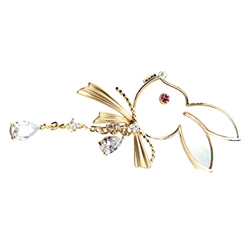 WOFASHPURET Osterhasen-anstecknadel Hasenbrosche Entzückende Broschennadel Kragennadel Für Hüte Schmuck Für Frauen Zum Anstecken Kleidung von WOFASHPURET