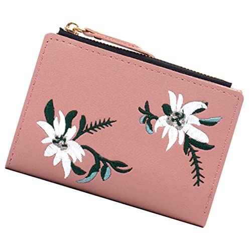 WOFASHPURET Damen Geldbörse Mit Reißverschluss Großes Kartenetui Mit Multifunktionale Kartenhalter Für Dokumente Und Geld Für Alltag Und Reisen von WOFASHPURET