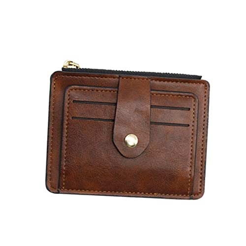 WOFASHPURET Geldbörse Damen PU mit Reißverschluss Clutch Geldbörse für Kreditkarten und Münzen Praktische Reisebrieftasche für Frauen von WOFASHPURET