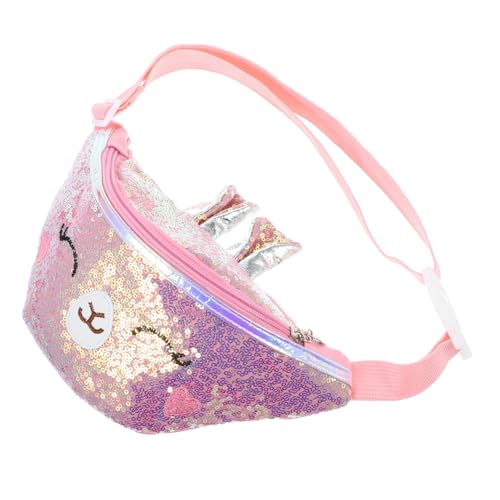 WOFASHPURET Katze Tasche Für Mädchen Junge Mädchen Umhängetasche Brusttasche Mit Cartoon Design Tragbar Für Snacks Spielzeug Und Telefon von WOFASHPURET