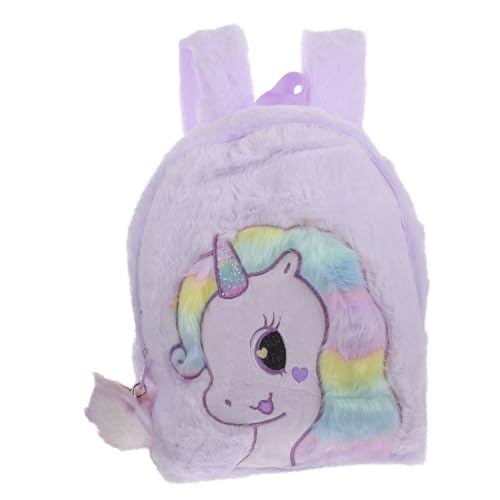WOFASHPURET Kawaii Mädchen Rucksack Einhorn Schulranzen Für Kleine Mädchen Süßer Outdoor Backpack Ergonomisches Design Für Kindergarten Und Reisen Farbenfroh Und Praktisch von WOFASHPURET