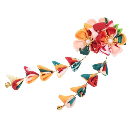 WOFASHPURET Kimono Kopfbedeckung Für Damen Cosplay Haarnadel Blumenmuster Traditionelles Accessoire Brautquaste Klassische Haarspange Blumen Kopfbedeckung Kimono Haargummi Kimono WOFASHPURET Kimono Kopfbedeckung Für Damen Cosplay Haarnadel Blumenmuster Traditionelles Accessoire Brautquaste Klassische Haarspange Blumen Kopfbedeckung Kimono Haargummi Kimono von WOFASHPURET