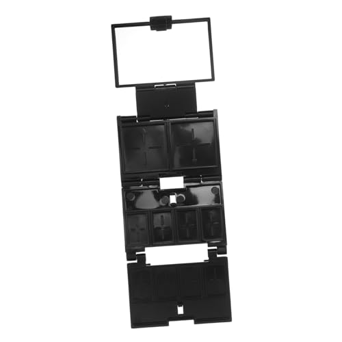 WOFASHPURET Faltbare Make-up-palette Mit Spiegel Leere Mini-lidschattenpalette Organizer Für Reisen Und Alltag Lidschattenschale Und Leere Lippenstiftpalette von WOFASHPURET